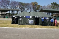 wall type relief tent 3