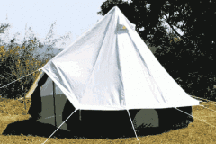 canvas bell tents, glamping tents