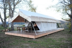 jungle safari tent semi deluxe