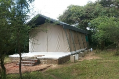 jungle safari tent semi deluxe