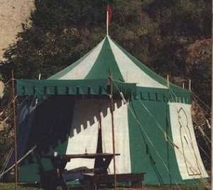 square medieval tents for sale