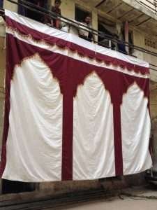 Indian shamiyana tent, indian party tent, shaiyana kanat