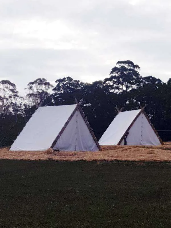 viking period tents