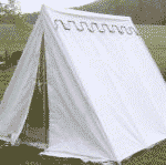 wedge Medieval tent