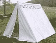 wedge Medieval tent