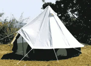 canvas bell tents, glamping tents