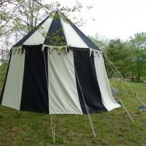 round carousel tent