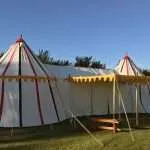 henry king viii tent with canopy