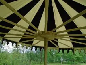 Round Medieval Tent