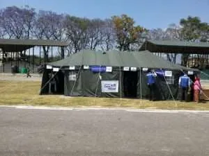 wall type relief tent 3